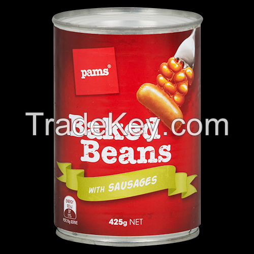 Canned Vegetables white kidney Baked Beans in tomato sauce