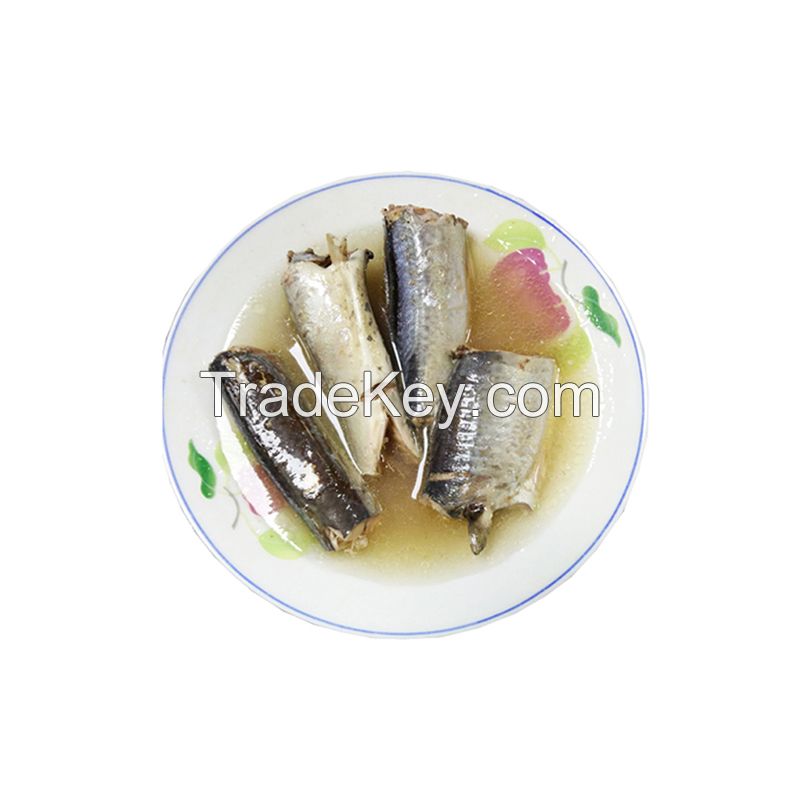 200G Canned Mackerel In Brine small size with good quality for sale