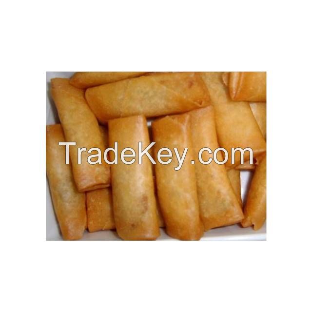 IQF Chinese Food Frozen Crispy Spring Roll With Vegetables