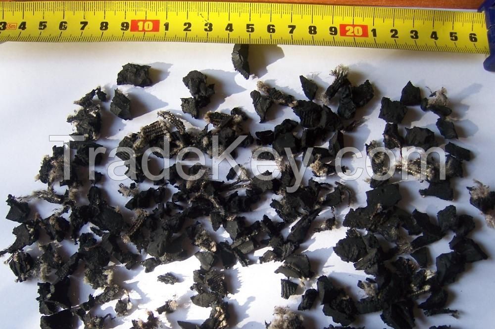 Wire Free Rubber Chips Rubber Chips Tyre scraps!