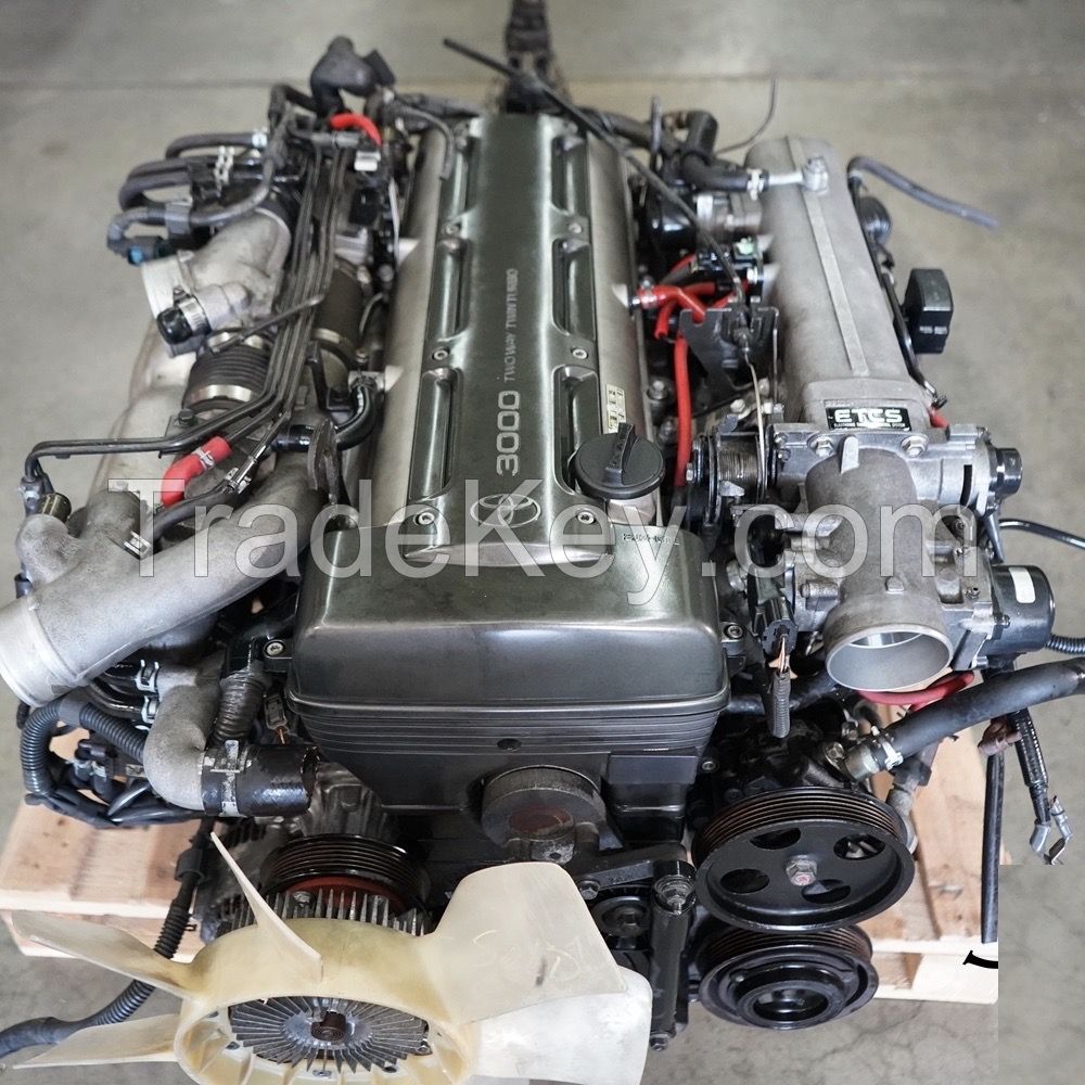 JDM Supra Soarer 1JZGTE 2.5L Twin Turbo Rear Sump Engine R154 Gearbox MT