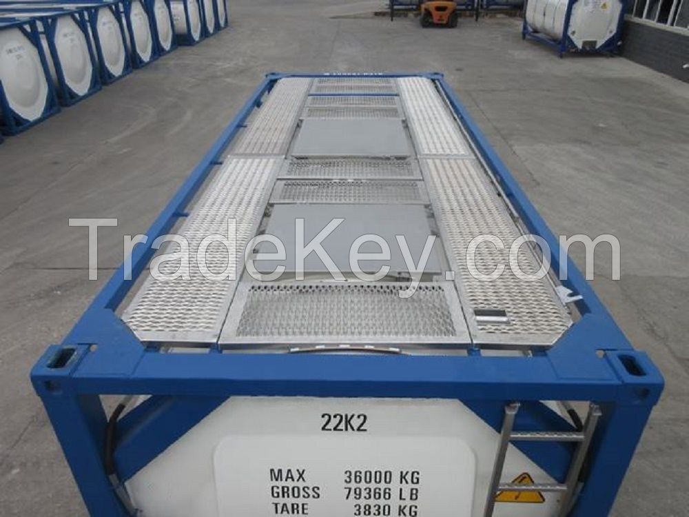 20FT 40FT Liquid Chemical Storage ISO Tank Container