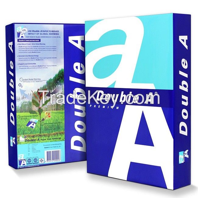 Cheap A4 Copy Paper 80Gsm Double A white office printing paper