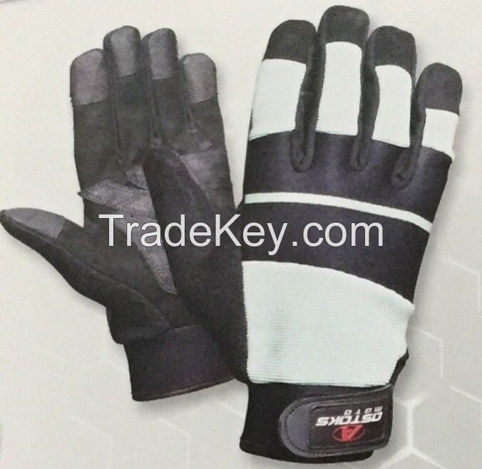 Leather Gloves, Motorbike Gloves