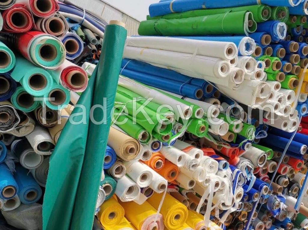 PVC Coated Tarpaulin Stocklots