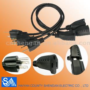 USA Plug with Figure 8 Power Cord