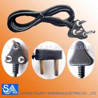 South African Plug Power Cord