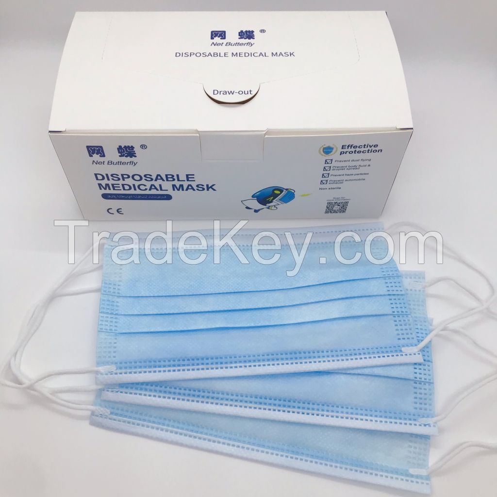 Surgical Face Mask/3ply facemask disposable/N95 Face mask