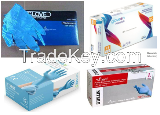 Medical / Nitrile Gloves(fda, Ce, Tuv)