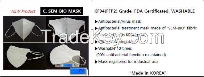 BLACK 3D COTTON MASK  (Filter Changeable + Washable, KN95/FFP2/3)