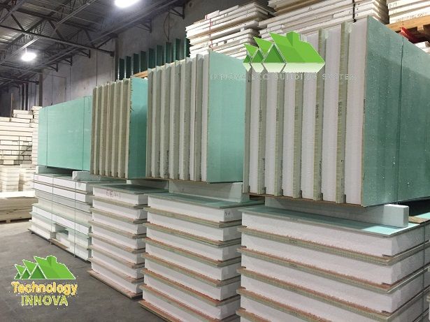 magnsium oxide board EPS sandwich panel mgo sip panel