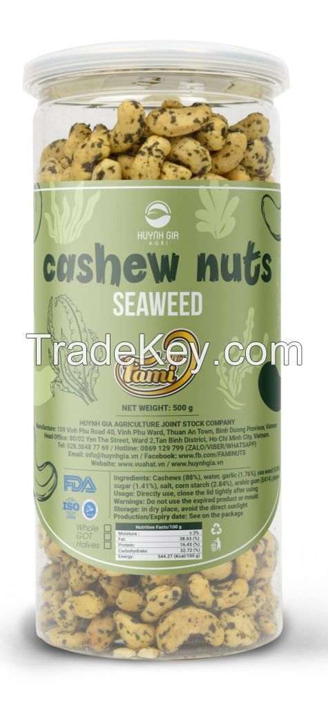 Roasted Seaweed Cashew Nut Huynh Gia Agri Jsc