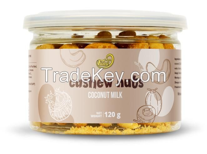 Roasted Coconut Milk Cashew Nut - Huynh Gia Agri Jsc