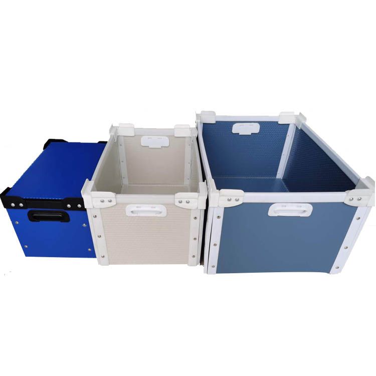 recyclable box waterproof box ecofriendly nontoxicuv protection plastic durable plastic packing box 