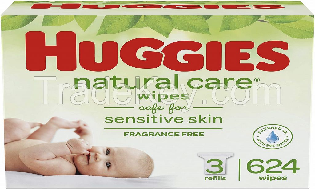 Ready to ship Huggies Refreshing Clean Natural Wipes