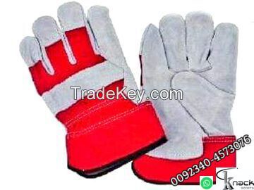 Wapda Bass Ball Mechanic Garden Indian Grain Cowhide Wholesaler Gloves