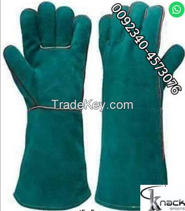 Wholesaler gloves welding dealar and manufacture working gloves tig mig