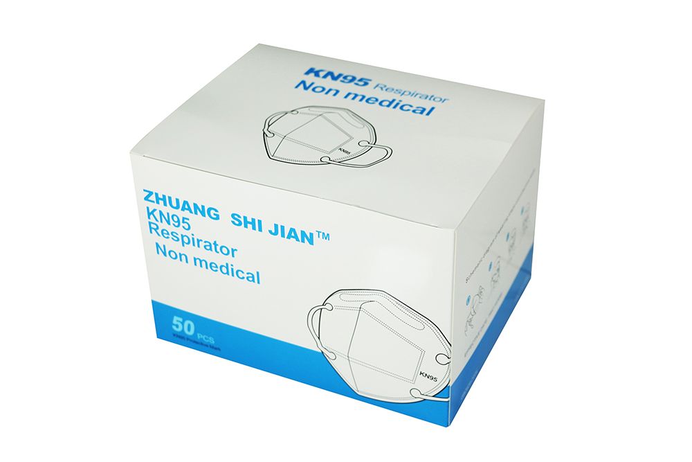 KN95 Mask Protective Face Mask Disposable Mask CE Approved 5 Layers Respirator Mask In Stock