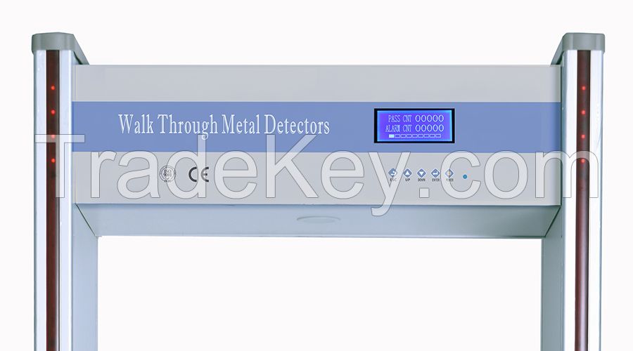 FAS633A2 walk-through metal detector multi-location