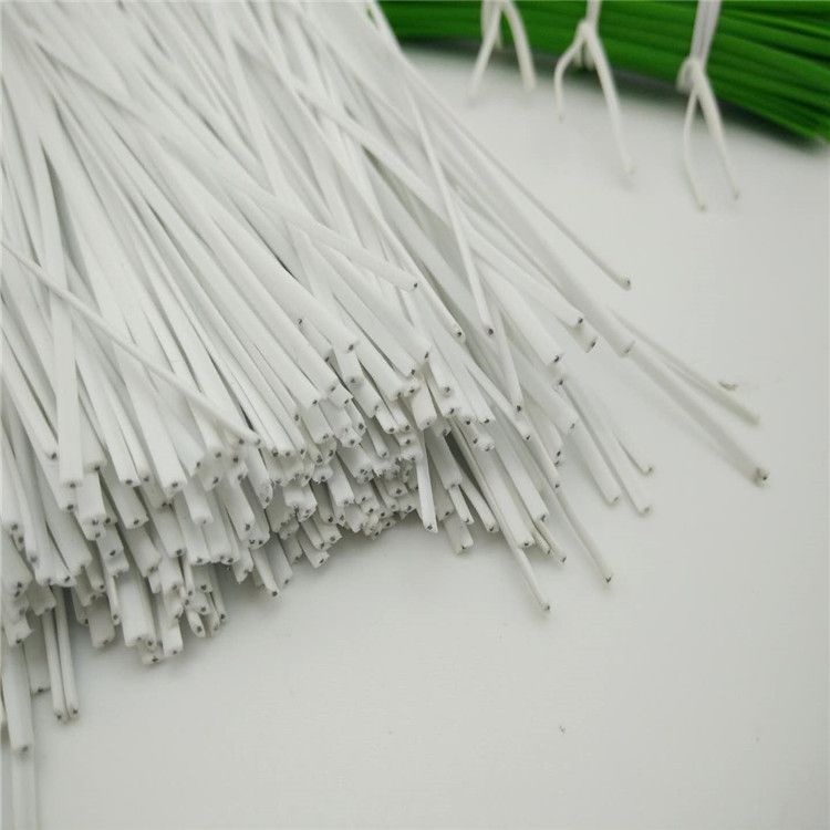 Factory Direct Sales Flexible Plastic Twist Ties White In Stock