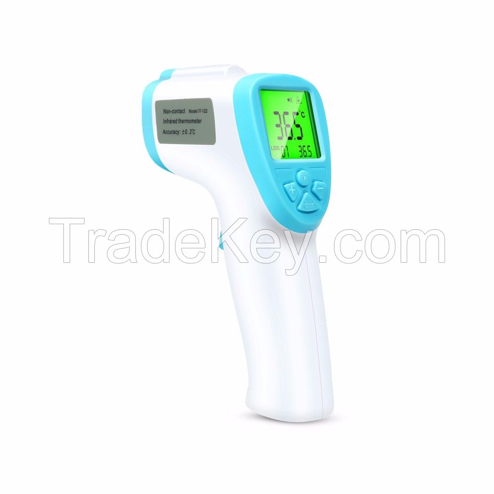 CE FDA digital 32 memory Non-contact forehead talking thermometer