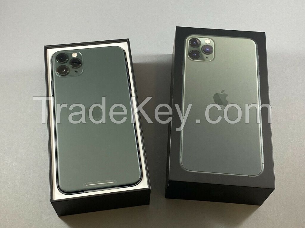 Newly Unlocked Apple iPhone 11 Pro Max 512GB Midnight Green 