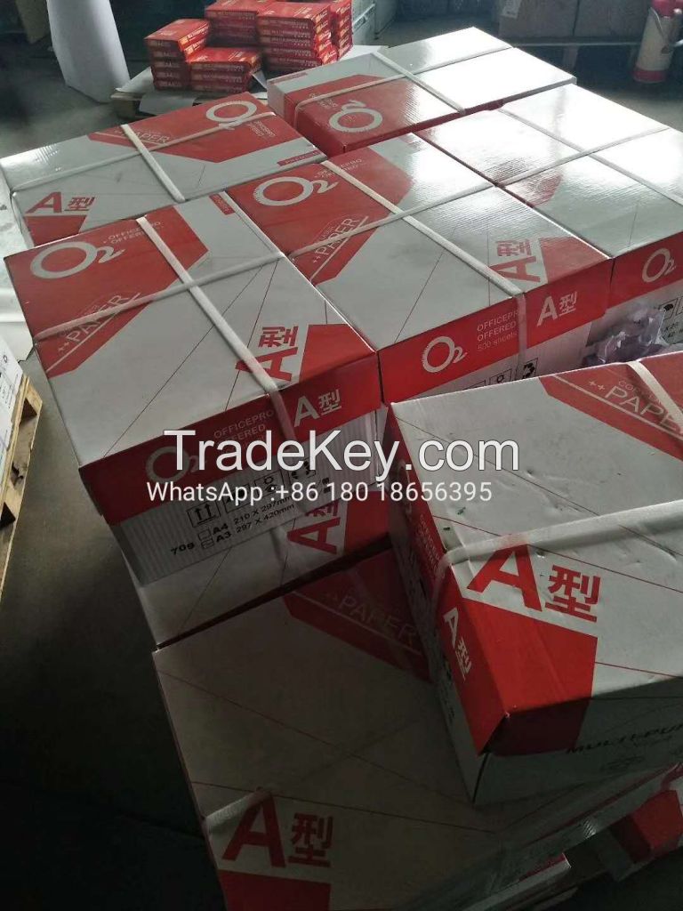 A4 office paper copy paper 70gsm/80gsm wholesale wood pulp white copier paper factory price