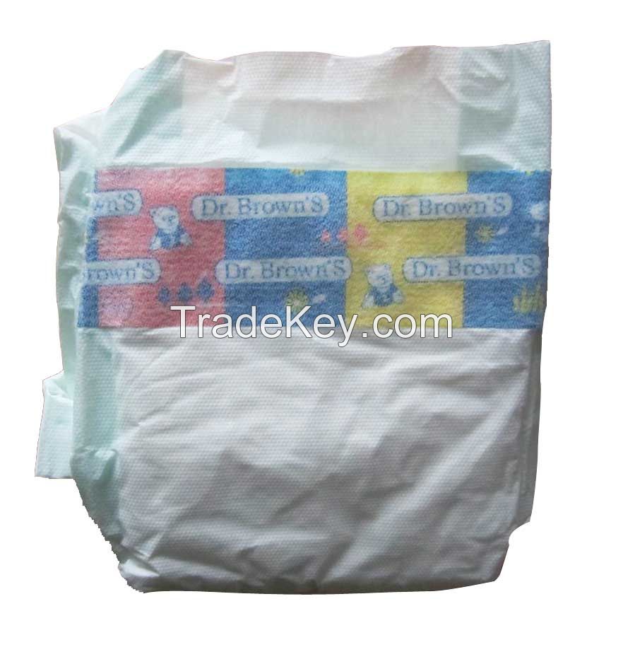 16001484604401/6 Diapers Elastic Diapers Sensitive Elastic Baby Diapers Thin