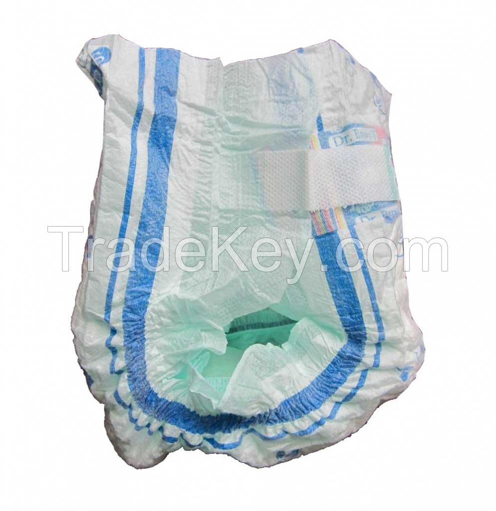 Low Price B Grade Disposable Baby Diapers