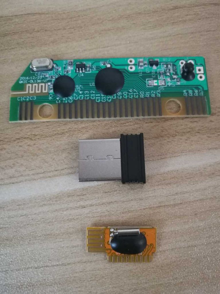 Wireless Mouse RF Module and Wireless Keyboard PCBA Share Same Receiver