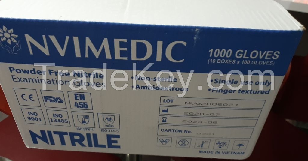 Nitrile gloves