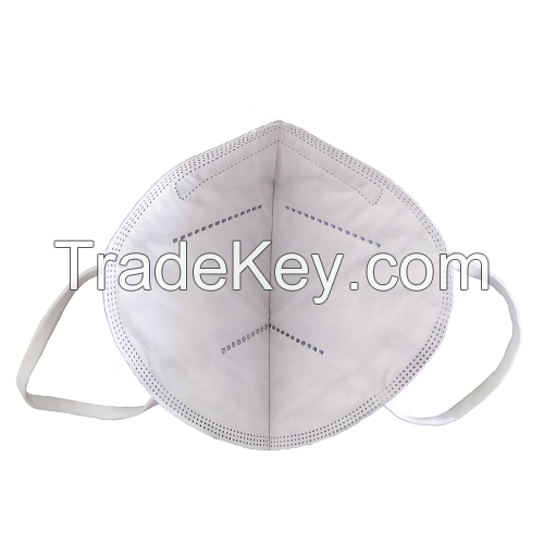 AN95 KN95 respirator mask 5 ply (no valve, grey) CE Certified Made in Vietnam