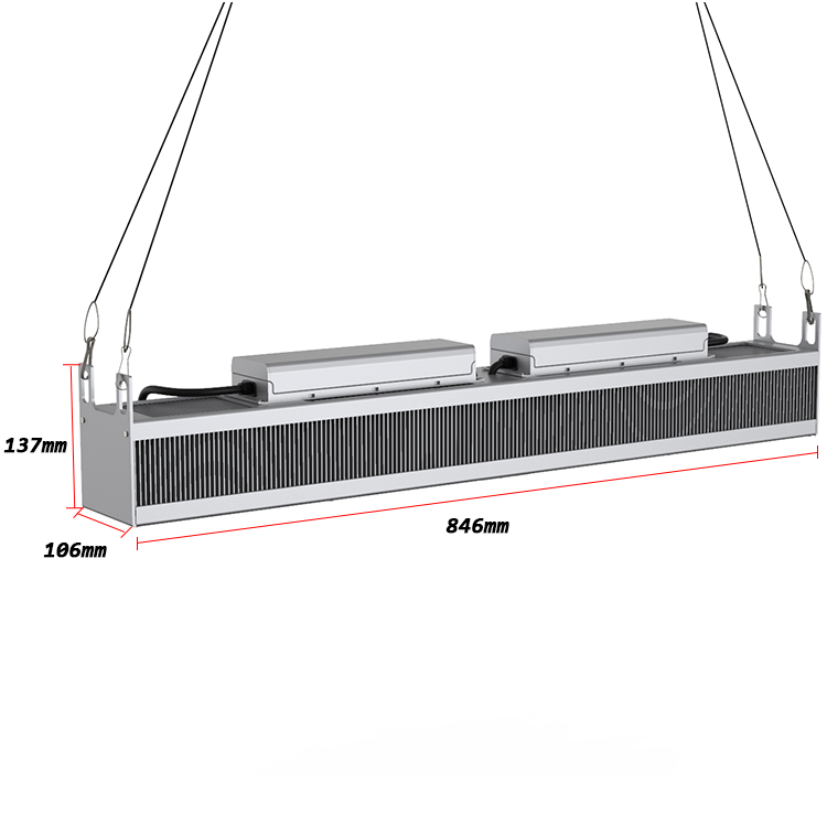 1000W LED Full Spectrum Meanwell Driver Samsung LM301B Beads Top Light Grow Light Bar For Indoor Plants