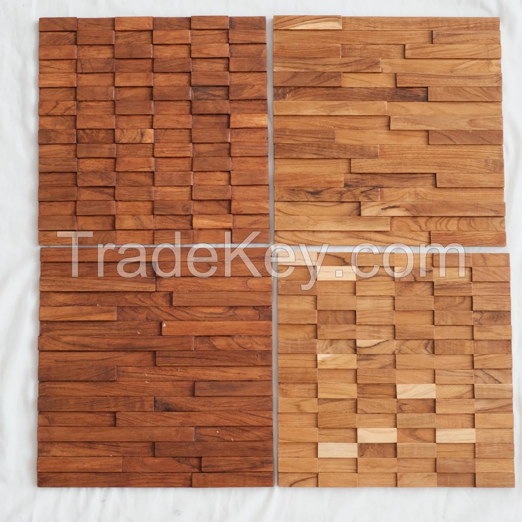 Teak Wooden Mosaic