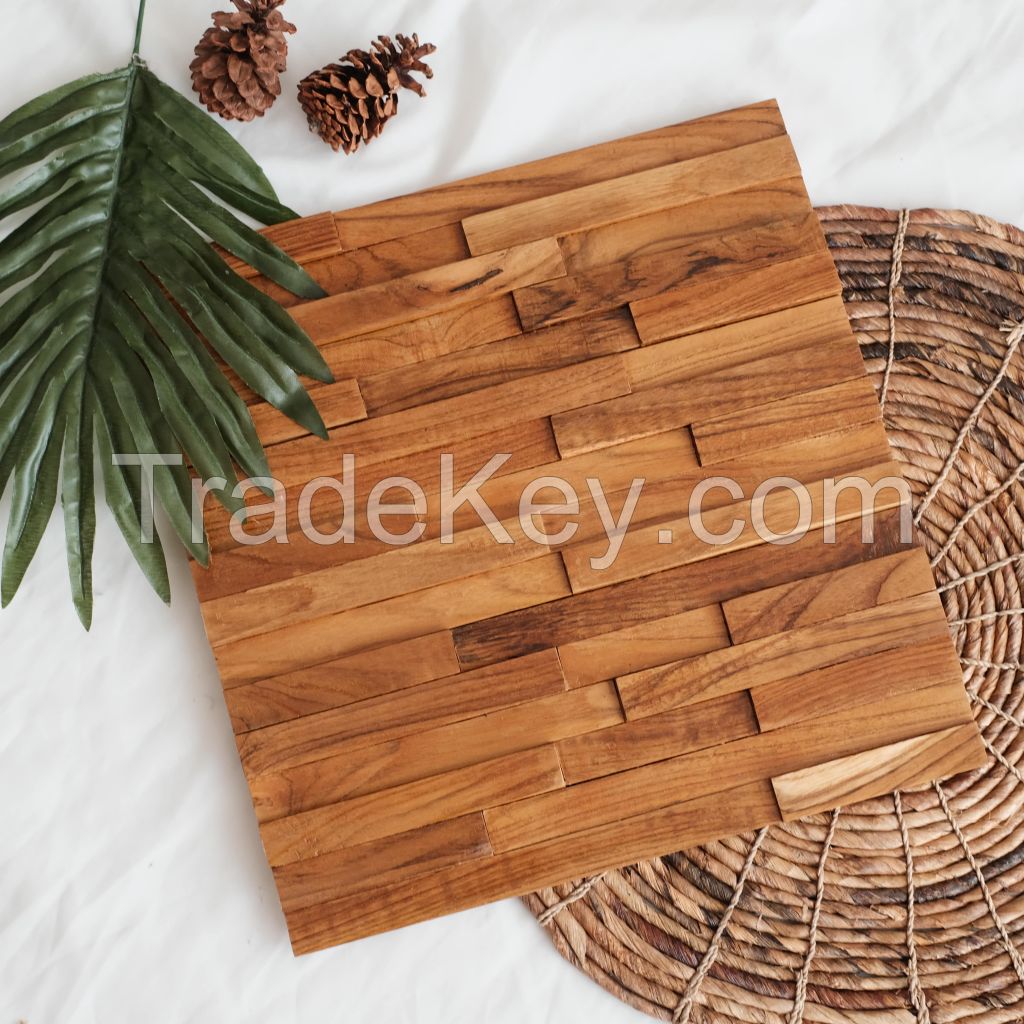 Teak Wooden Mosaic