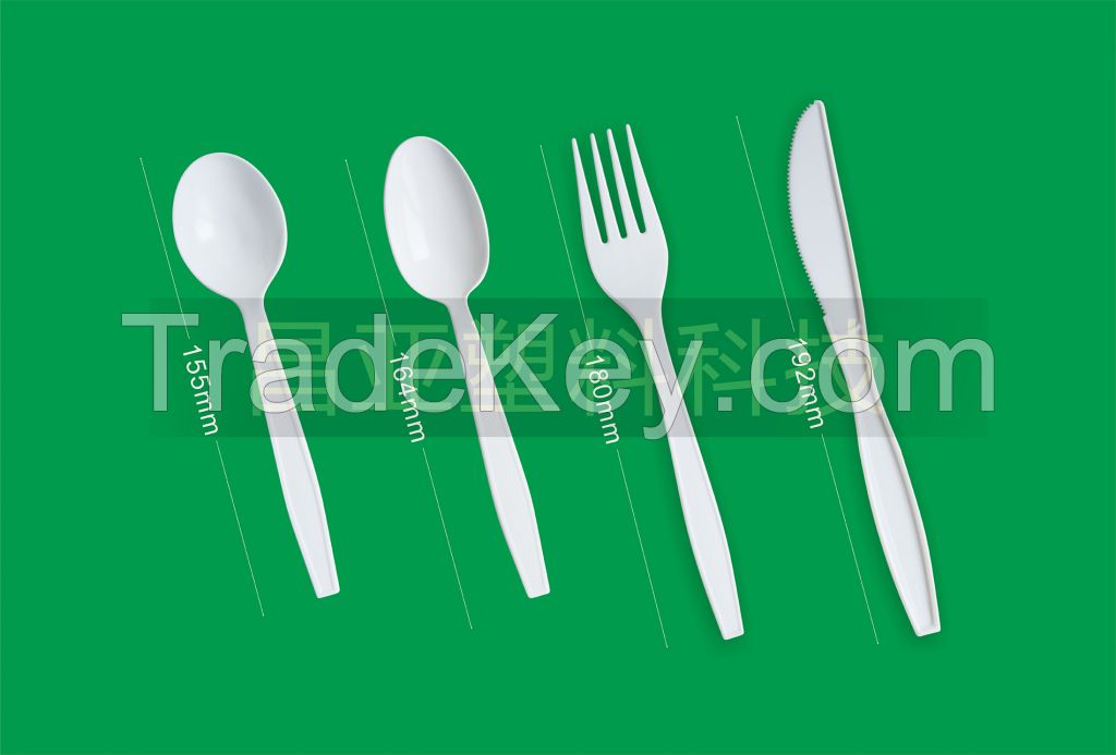Disposable Plastic Mid-Heavy Cutlery