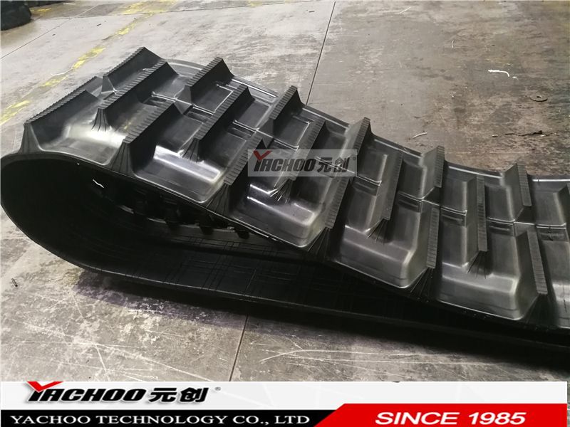 Agriculture machinery parts rubber track for harvester carriage track Yachoo OEM