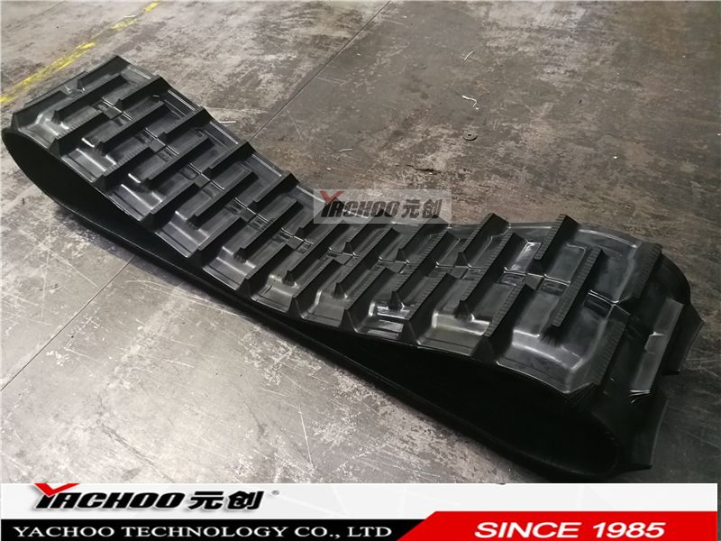 Agriculture machinery parts rubber track for harvester carriage track Yachoo OEM