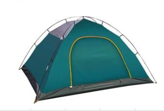 3-4 person camping tent double layer waterproof