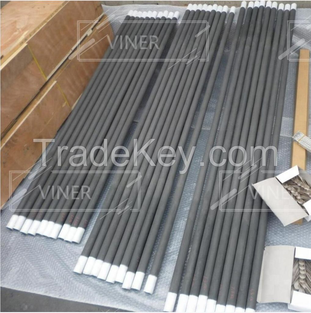 High Temperature Furnace SiC heating elements for Aluminum Industry