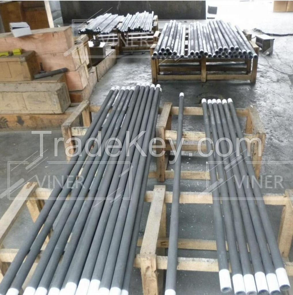 High Temperature Furnace Sic Heating Elements For Aluminum Industry