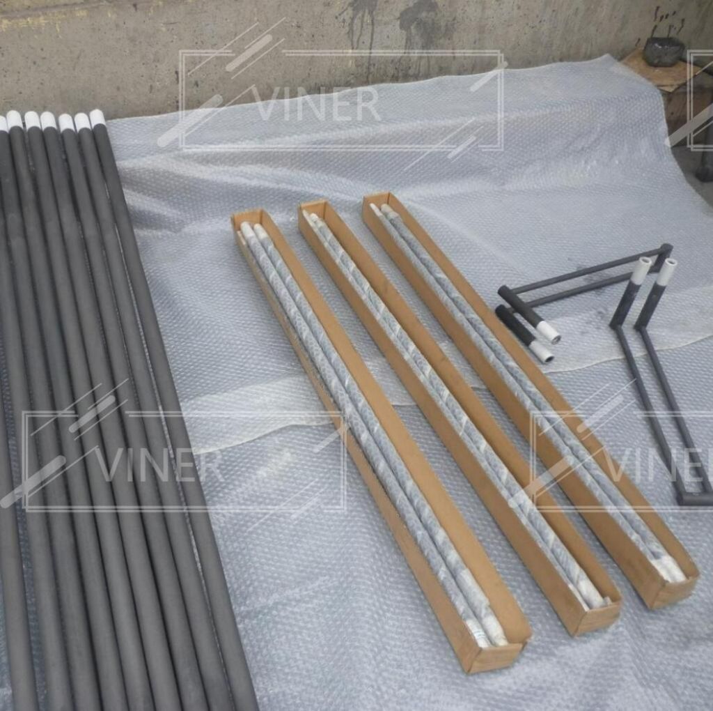 SiC heater Rod Type for Kilns &amp;amp; Furnace up to 1600C