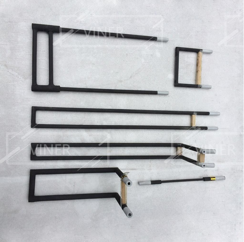 U Type Silicon Carbide SiC heating elements up to 1600C