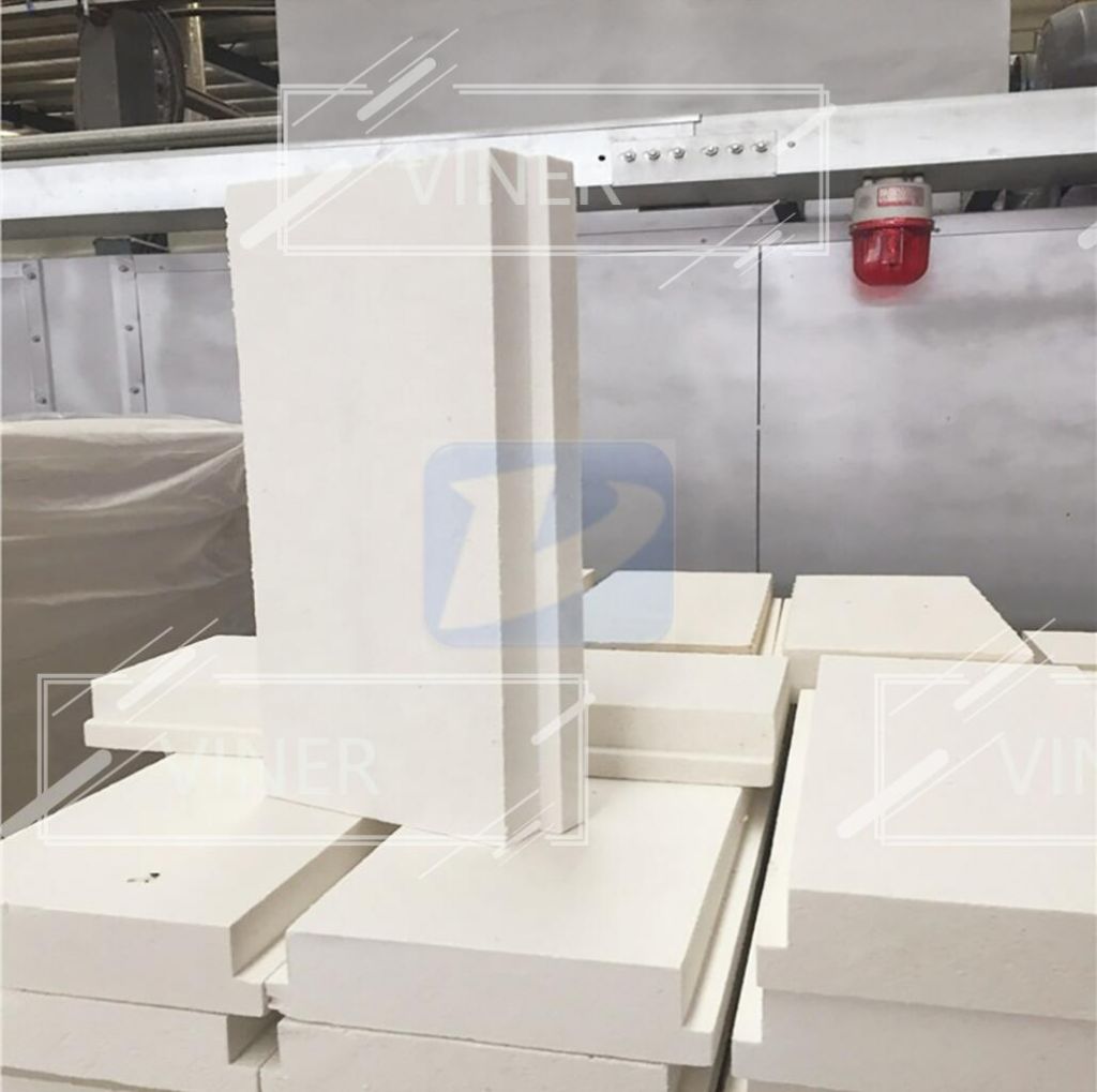 Heat Insulation Polished Ceramic Fiber Board up to 1800C 