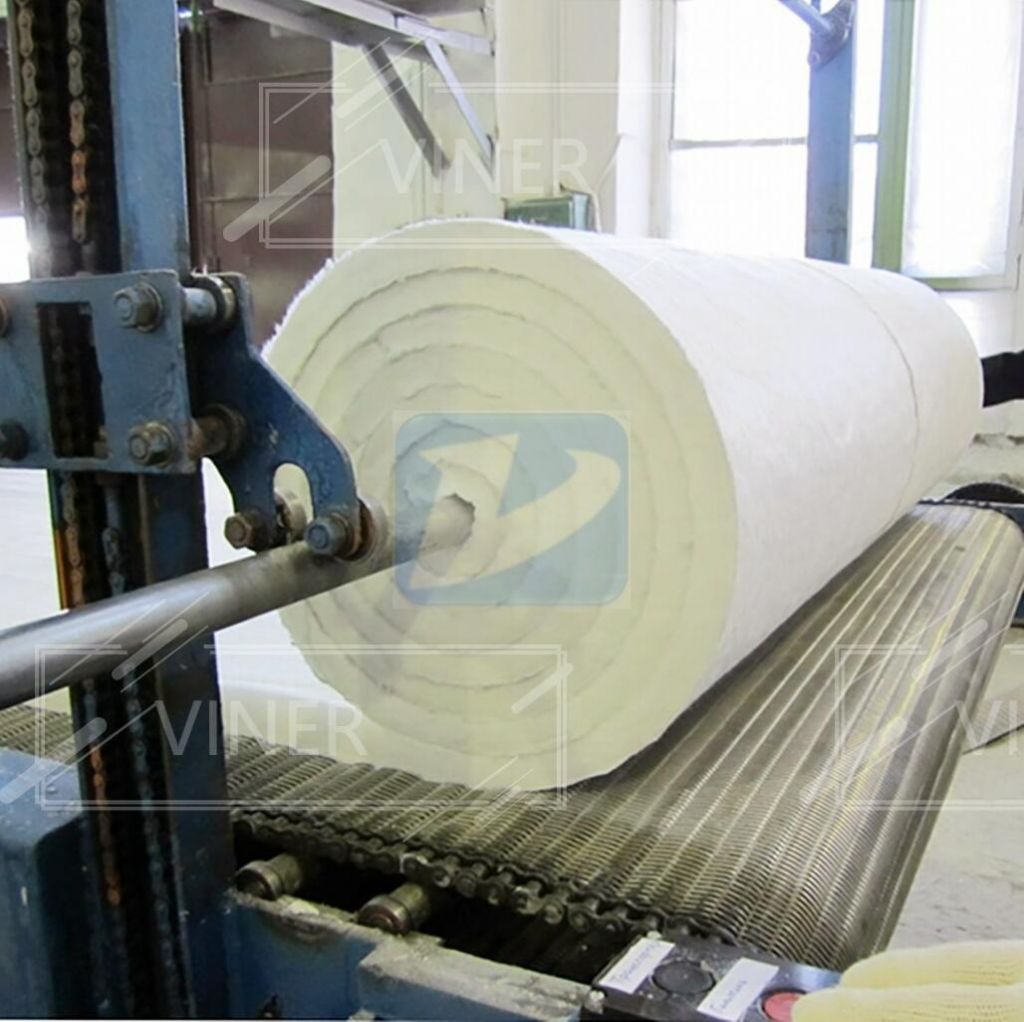1260 High Purity Needled Ceramic Fiber Blanket for High Temperature Kiln