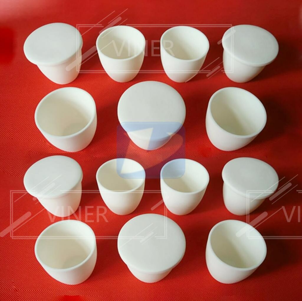 99.7% High Purity Alumina Ceramic Crucible for Melting Furnace