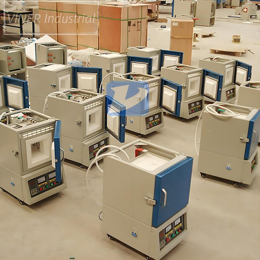 Large Box-type Muffle Electric Furnace with Ni-Cr Wire up to 1200C