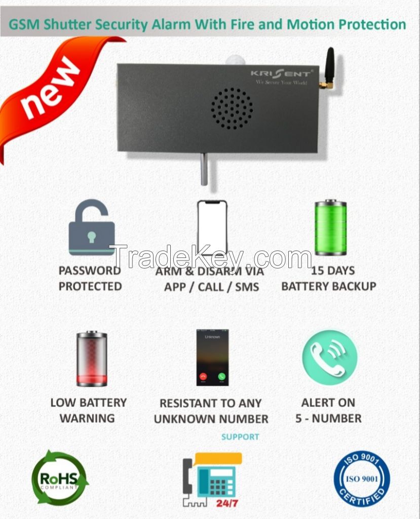 Gsm Shutter/door Safety Siren