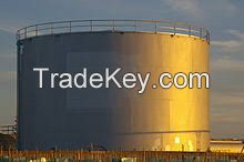 Oil storage tanks