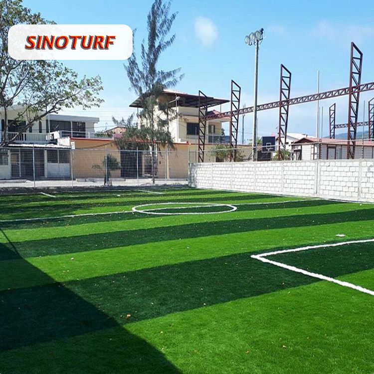 Artificial grass for soccer football court